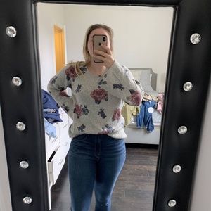 Lucky Brand Rose Sweater